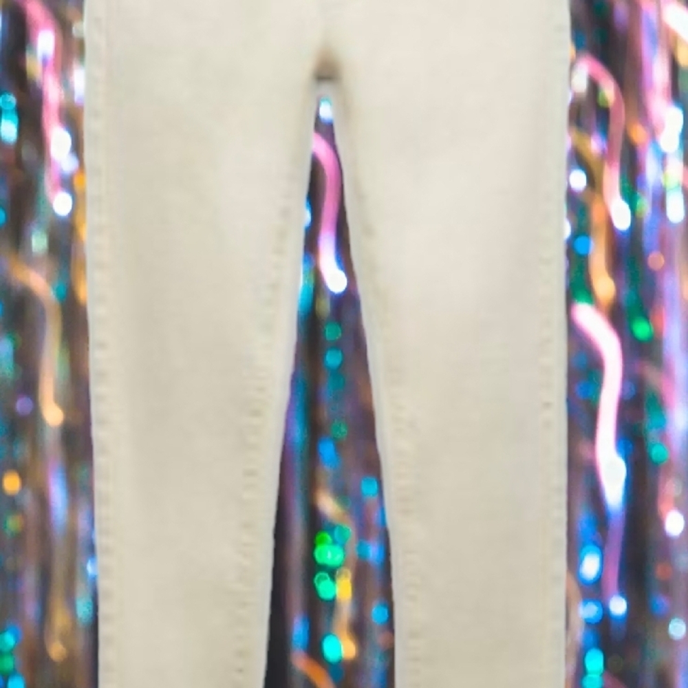 Zara White Stretch Skinny Jeans